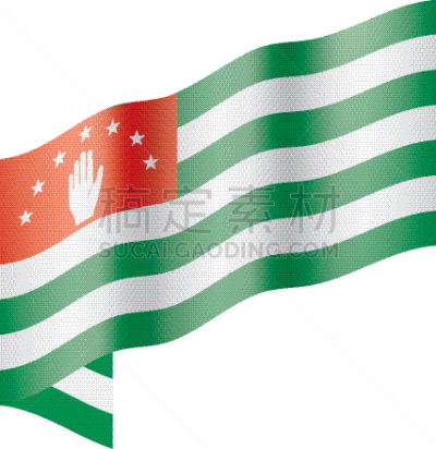 阿波卡次共和国,分离着色,白色,职权,国内著名景点,人种,矢量,非都市风光