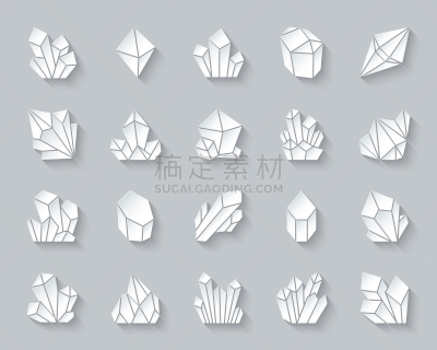 极简构图,横截面,水晶,几何形状,品牌名称,石英,几何学,阴影,矿物质,剪影
