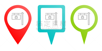 计算机图标,房地产,方向,房屋,矢量,住房,图钉,字体,指着