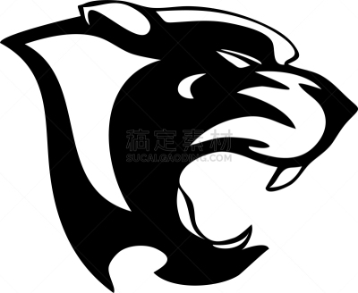 美洲豹,矢量,图像,猫,巨大的,黑色