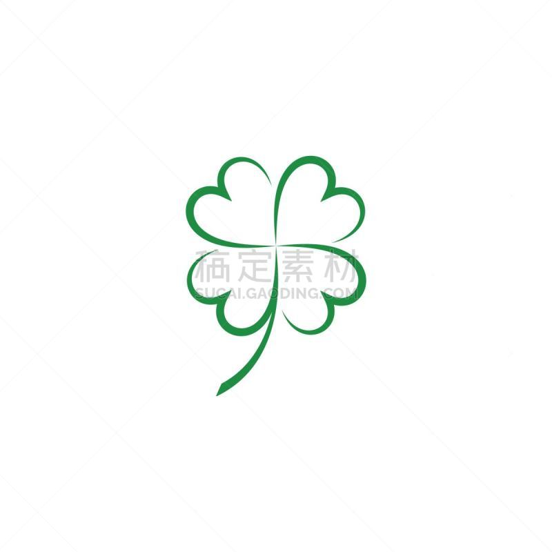 图标,绿色,四叶草,模板,传统,环境保护,草,品牌名称,植物,凯尔特风格