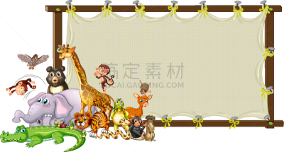 可爱的,模板,动物,国境线,猴子,野生动物,蛇,哺乳纲,自然美,设计