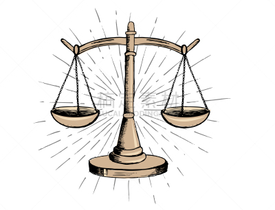 秤,手,矢量,绘画插图,商务,符号,古老的,比例,概念,比较