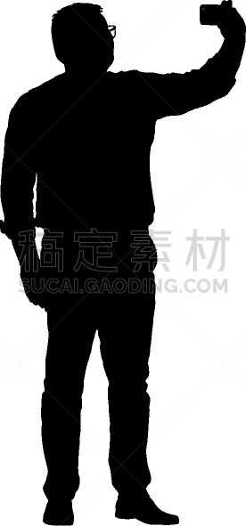 男人,自拍,分离着色,肖像,技术,生活方式,图像,模板,取得,拍照