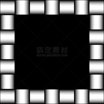 画框,方形画幅,镶嵌图案,白色,创造力,华丽的,条纹,几何形状,太空,边框