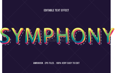 3d text effect editable text