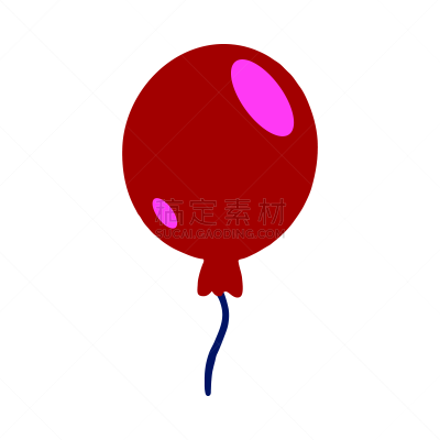 绘画插图,卡通,计算机图标,热气球,气泵,分离着色,儿童,周年纪念,一个物体,背景分离