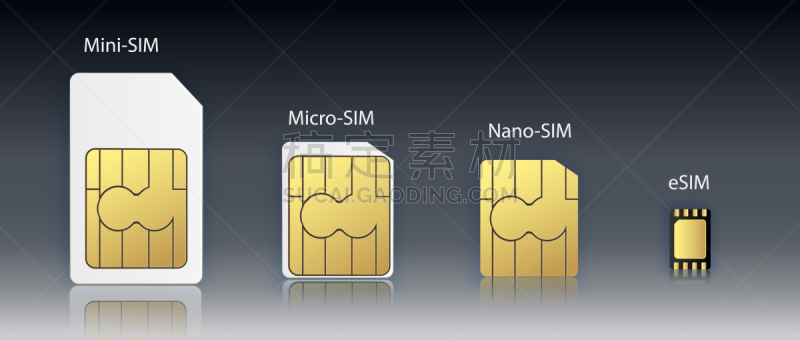 SIM卡,概念,掩埋的,图标,新的,5G,创造力,分离着色,沟通