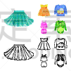 时尚,外衣,标志,可爱的,无尾礼服,公主,小的,儿童,童年,裙子
