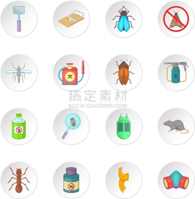 害虫根除者,昆虫,蜘蛛,蟑螂,矢量,捕鼠器,蚜虫,图像,苍蝇拍,蚊子