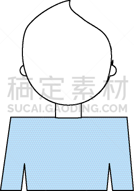 男人,卡通,背面视角,人,白色,概念,幽默,商务,图像,矢量