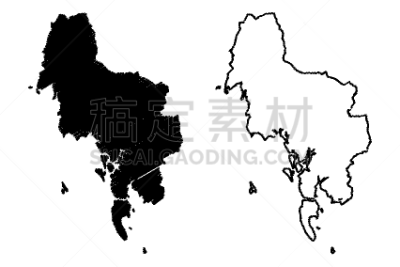 甲米省,非都市风光,轮廓,潦草,国内著名景点,旅行,旅游
