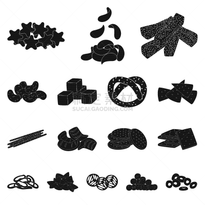 design party and cooking logo set of