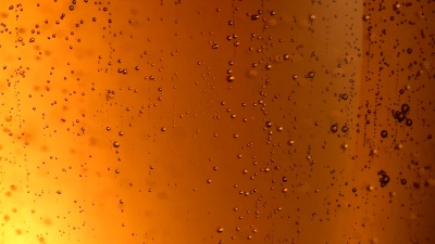 啤酒泡沫特写