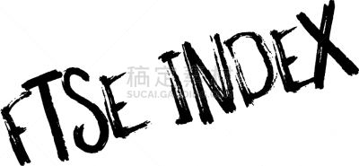 英戴克斯,富时指数,橡皮章,分离着色,商务,红色,矢量,标志,挑逗