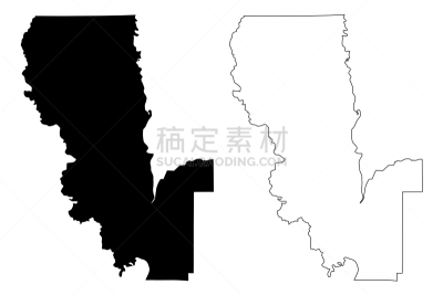 加利福尼亚,国内著名景点,边界,现代,尤巴,草图,城市,剪影