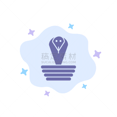 动物,眼镜蛇,印度,抽象,青绿色,计算机图标,生物学,可爱的,传统