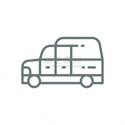 葬礼,汽车,灵车,白色背景,分离着色,线图标,神父,轮廓,十字形,条纹