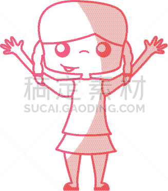 女孩,可爱的,性格,少年早期,婴儿,女人,小的,自然美,画画,爱