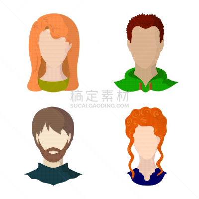 分离着色,品牌名称,头像,人造模特,人造物,专业人员,肖像,女人,头发,布置