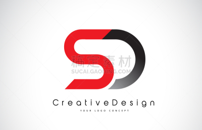 创造力,红色,品牌名称,黑色,英文字母D,英文字母S,商务,文字,字母,设计