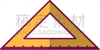 小队,尺,图标,概念,图像,矢量,分离着色,收集,教育,写