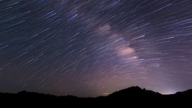 银河系流星雨 超高清