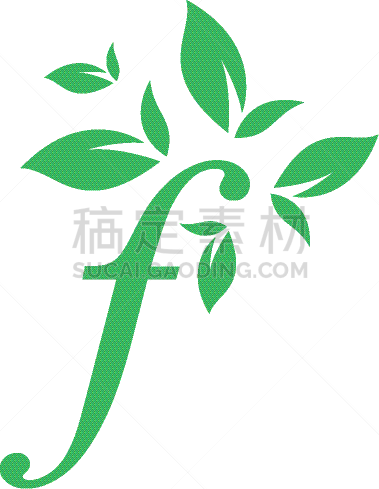 模板,品牌名称,叶子,商务,字母,环境,信函,现代,中世纪花饰字母,植物