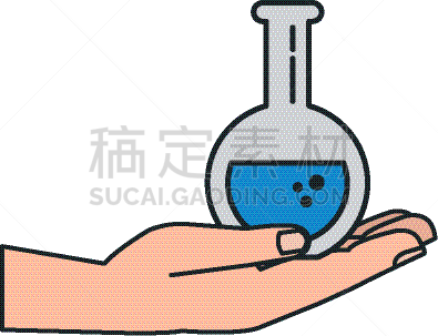 提举,动物手,管子,计算机图标,分离着色,生物学,化学制品,微生物学,实验,生病