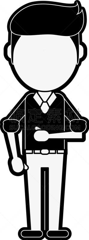 青年男人,头像,面部表情,矢量,商务,人,男人,概念,肖像