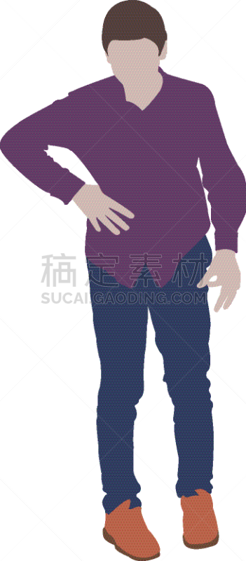 男人,矢量,人,少年早期,图像,青少年