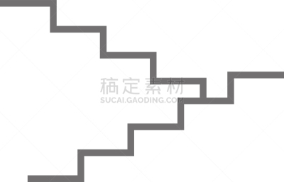 台阶楼梯,矢量,图像,标志,分离着色