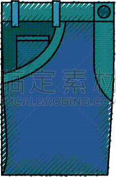 折叠的,男性,有色粉笔画,裤子,分离着色,白色,人,高雅,男人,剪影