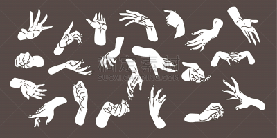绘画插图,信息图表,矢量,手,做手势,平坦的,计划书,女性,蜘蛛网