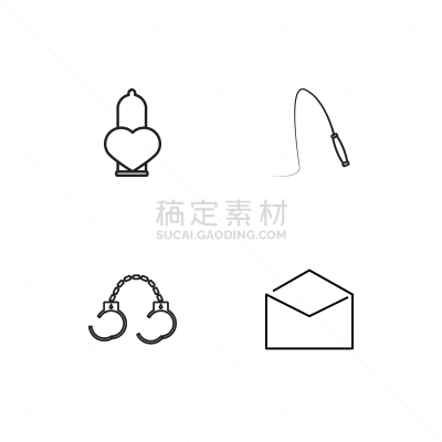 轮廓,直的,计算机图标,邮件,图像,矢量,石洞壁画,爱