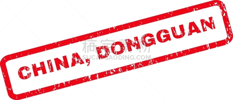 东莞,橡皮章,红色,文字,肮脏的,矢量,水印,复古
