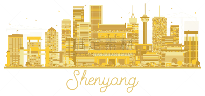城市天际线,黄金,沈阳,旅途,商务,鸟类,建筑,天空,剪影