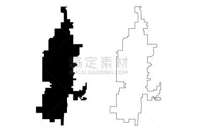 草图,绘画插图,城市,潦草,美国,矢量,奥弗兰公园,帕克城,国内著名景点,线条
