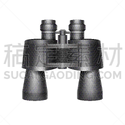 双筒望远镜,黑色,旅行的人,分离着色,概念,视力,个人数据助理,设备用品,无人,思考