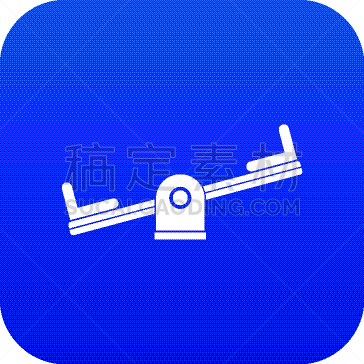 跷跷板,蓝色,计算机图标,数码图形,周末活动,玩具,平衡,公园,现代,休闲