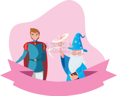 性格,男巫,白马王子,图画书,东方三贤士,著名贵族,公主,魔术师,男人,可爱的