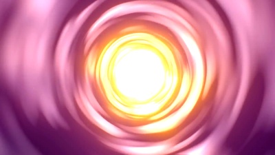 强光翘曲隧道