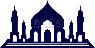 模板,品牌名称,清真寺,图标,传统,商务,现代,设计