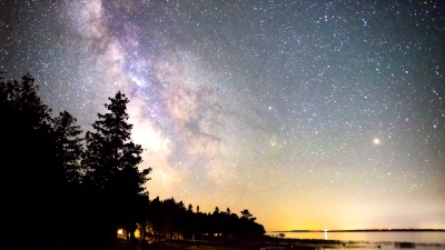夜空中的星星