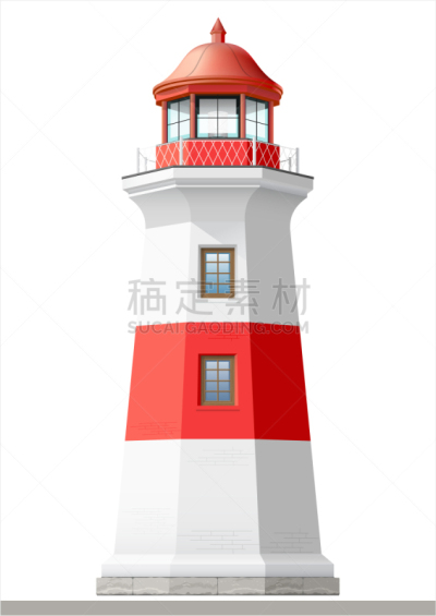 灯塔楼,海洋,明亮,砖,古董,数码图形,窗户,参观者,屋顶,复古