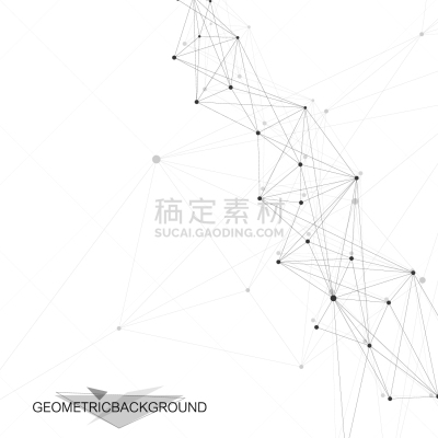 几何形状,分子,插画,背景,深的,健康保健,主机,复杂,生物科技,技术