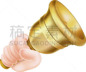 黄金,手铃,响亮的,分离着色,白色,传统,黄铜,闪亮的,金属,青铜