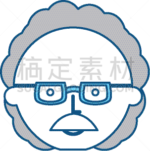 可爱的,动画片,分离着色,理论设计标签,智慧,男人,物理学家,科学家,图像,教育