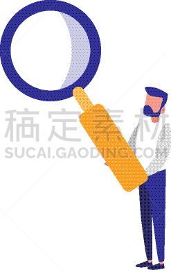 青年男人,放大镜,成年的,人,男人,可爱的,性格,愉悦,酷