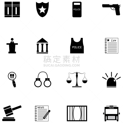 图标集,白色,书,陪审员,法官,文档